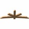 Ekena Millwork Alberta Smooth Timber Gable Bracket, Western Red Cedar, 84"W x 31"H x 3 1/2"D x 5 1/2"F, 9/12 Pitch GBW084X31X0406ALB00SWR - alternate 2